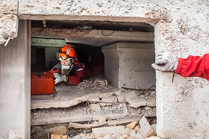 SAPEURS POMPIERS, SAUVETAGE DEBLAIEMENT 