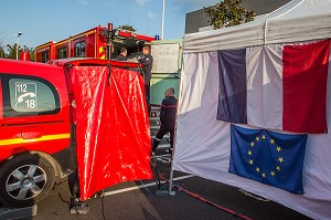 SAPEURS POMPIERS, SAUVETAGE DEBLAIEMENT 