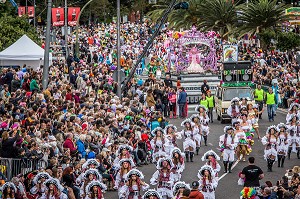 CARNAVAL DE SANTA CRUZ DE TENERIFE, ILE DE TENERIFE, ILES CANARIES, ESPAGNE 