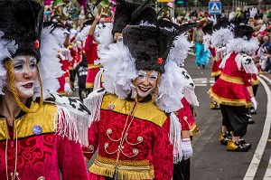 CARNAVAL DE SANTA CRUZ DE TENERIFE, ILE DE TENERIFE, ILES CANARIES, ESPAGNE 