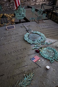 TOMBE DU GENERAL LAFAYETTE
