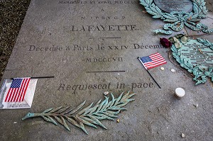 TOMBE DU GENERAL LAFAYETTE