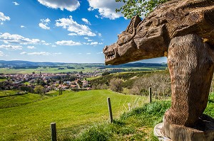 LA BETE DU GEVAUDAN, (43), HAUTE LOIRE, REGION AUVERGNE RHONE ALPES, FRANCE 