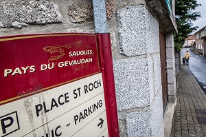 LA BETE DU GEVAUDAN, (43), HAUTE LOIRE, REGION AUVERGNE RHONE ALPES, FRANCE 