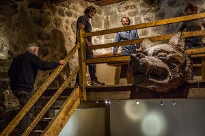 LA BETE DU GEVAUDAN, (43), HAUTE LOIRE, REGION AUVERGNE RHONE ALPES, FRANCE 