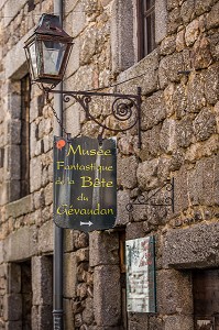 LA BETE DU GEVAUDAN, (43), HAUTE LOIRE, REGION AUVERGNE RHONE ALPES, FRANCE 