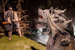 LA BETE DU GEVAUDAN, (43), HAUTE LOIRE, REGION AUVERGNE RHONE ALPES, FRANCE 