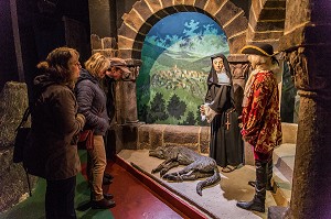LA BETE DU GEVAUDAN, (43), HAUTE LOIRE, REGION AUVERGNE RHONE ALPES, FRANCE 