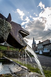 LA BETE DU GEVAUDAN, (43), HAUTE LOIRE, REGION AUVERGNE RHONE ALPES, FRANCE 