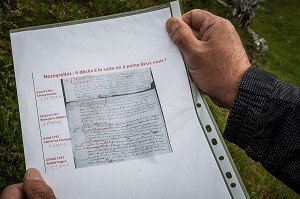LA BETE DU GEVAUDAN, (43), HAUTE LOIRE, REGION AUVERGNE RHONE ALPES, FRANCE 