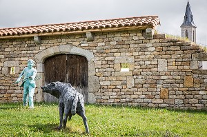 LA BETE DU GEVAUDAN, (48), LOZERE, REGION OCCITANIE, FRANCE 