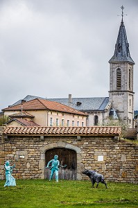 LA BETE DU GEVAUDAN, (48), LOZERE, REGION OCCITANIE, FRANCE 
