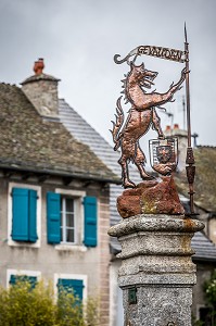 LA BETE DU GEVAUDAN, (48), LOZERE, REGION OCCITANIE, FRANCE 