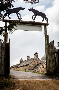 LA BETE DU GEVAUDAN, (48), LOZERE, REGION OCCITANIE, FRANCE 