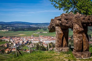 LA BETE DU GEVAUDAN, (43), HAUTE LOIRE, REGION AUVERGNE RHONE ALPES, FRANCE 