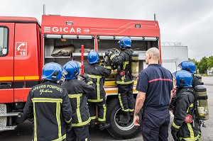 FORMATION SAPEURS POMPIERS VOLONTAIRES 