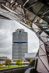 VILLE DE MUNICH, BAVIERE, ALLEMAGNE