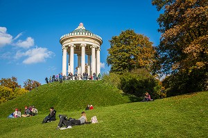 VILLE DE MUNICH, BAVIERE, ALLEMAGNE