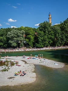 VILLE DE MUNICH, BAVIERE, ALLEMAGNE