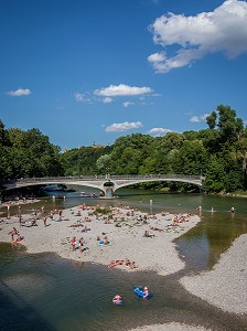 VILLE DE MUNICH, BAVIERE, ALLEMAGNE