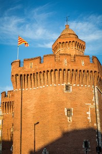 CASTILLET, MUSEE CATALAN DES ARTS ET TRADITIONS POPULAIRES, PERPIGNAN, PYRENEES-ORIENTALES (66), FRANCE 