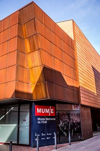 MUSEU MEMORIAL DE L'EXILI, MUSEE MEMORIAL DE L'EXIL, MUME. CENTRE DE DOCUMENTATION MODERNE DEDIE A LA RETIRADA, RETIRADE, DE 1939 ET A L'EXIL DES REPUBLICAINS ESPAGNOLS, LA JONQUERA, ESPAGNE