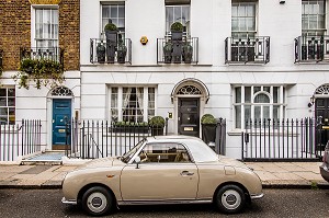 AUTOUR DE MONTPELIER SQUARE, LONDRES, ANGLETERRE 