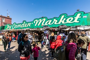 BUCK STREET MARKET, CAMDEN MARKET, CAMDEN TOWN, LONDRES, ANGLETERRE 