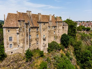 CHATEAU DE BOUSSAC, (23) CREUSE, LIMOUSIN, NOUVELLE AQUITAINE, FRANCE 