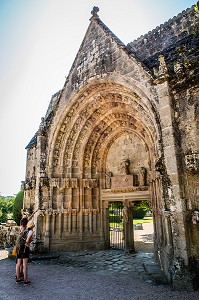 ABBAYE DE MOUTIER-D'AHUN, (23) CREUSE, NOUVELLE AQUITAINE, FRANCE 