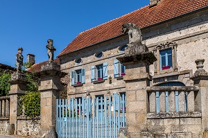 SCULPTURES, MAISON DU SCULPTEUR FRANCOIS MICHAUD, MASGOT, (23) CREUSE, LIMOUSIN, NOUVELLE AQUITAINE, FRANCE 