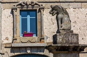 SCULPTURES, MAISON DU SCULPTEUR FRANCOIS MICHAUD, MASGOT, (23) CREUSE, LIMOUSIN, NOUVELLE AQUITAINE, FRANCE 