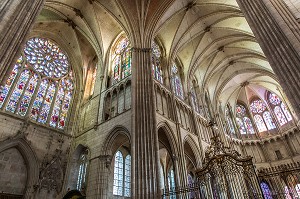 EGLISE SAINT PIERRE, AUXERRE, YONNE, BOURGOGNE, FRANCE 