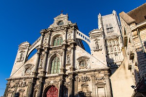 EGLISE SAINT PIERRE, AUXERRE, YONNE, BOURGOGNE, FRANCE 