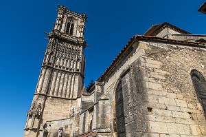 COLLEGIALE SAINT-MARTIN, CLAMECY, NIEVRE, BOURGOGNE, FRANCE 