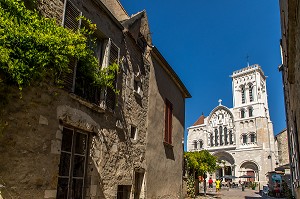 BASILIQUE SAINTE MARIE MADELEINE, VEZELAY, YONNE, BOURGOGNE, FRANCE 