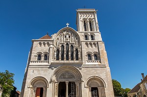 BASILIQUE SAINTE MARIE MADELEINE, VEZELAY, YONNE, BOURGOGNE, FRANCE 