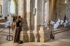 BASILIQUE SAINTE MARIE MADELEINE, VEZELAY, YONNE, BOURGOGNE, FRANCE 