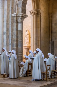 BASILIQUE SAINTE MARIE MADELEINE, VEZELAY, YONNE, BOURGOGNE, FRANCE 