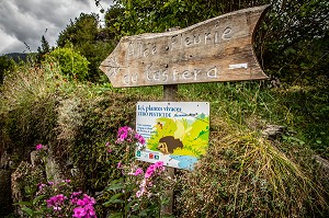 VILLAGE SANS PESTICIDE, AULON, HAUTES PYRENEES, MIDI PYRENEES, OCCITANIE, FRANCE 