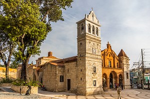 ÉGLISE DE SANTA BARBARA, IGLESIA DE SANTA BARBARA, QUARTIER COLONIAL, CLASSE AU PATRIMOINE MONDIAL DE L'UNESCO, SAINT DOMINGUE, SANTO DOMINGO, REPUBLIQUE DOMINICAINE 