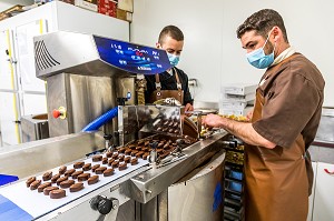 CHOCOLATERIE COLOMBET, PONTGIBAUD, (63) PUY DE DOME, AUVERGNE 