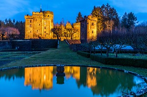 CHATEAU DAUPHIN, PONTGIBAUD, (63) PUY DE DOME, AUVERGNE 