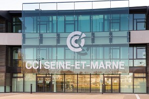 CCI, CHAMBRE DE COMMERCE ET D'INDUSTRIE DE SEINE ET MARNE, SERRIS, VAL D'EUROPE, MARNE LA VALLEE, SEINE ET MARNE (77), FRANCE, EUROPE 