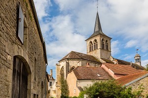 EGLISE SAINT GENEST, FLAVIGNY SUR OZERAIN, (21) COTE-D'OR, BOURGOGNE, FRANCE 