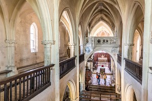 EGLISE SAINT GENEST, FLAVIGNY SUR OZERAIN, (21) COTE-D'OR, BOURGOGNE, FRANCE 