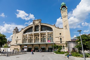 GARE DE ROUEN, (76) SEINE-MARITIME, HAUTE-NORMANDIE 