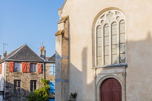 PLACE DE L'EGLISE, SAINTE SUZANNE, (53) MAYENNE, PAYS DE LA LOIRE 