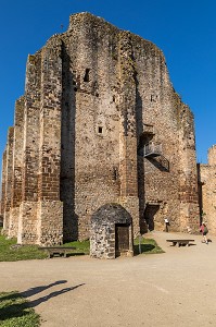 DONJON, CHATEAU DE SAINTE SUZANNE, (53) MAYENNE, PAYS DE LA LOIRE 