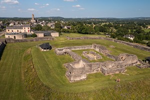 NOVIODUNUM, FORTERESSE DE JUBLAINS, MUSEE D'ARCHEOLOGIE, JUBLAINS, (53) MAYENNE, PAYS DE LA LOIRE 